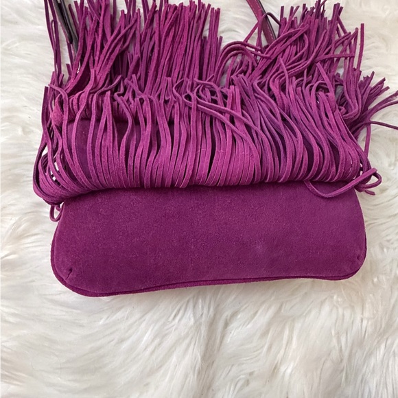 Fringe Crossbody Bag - Pink - Picture 7 of 12